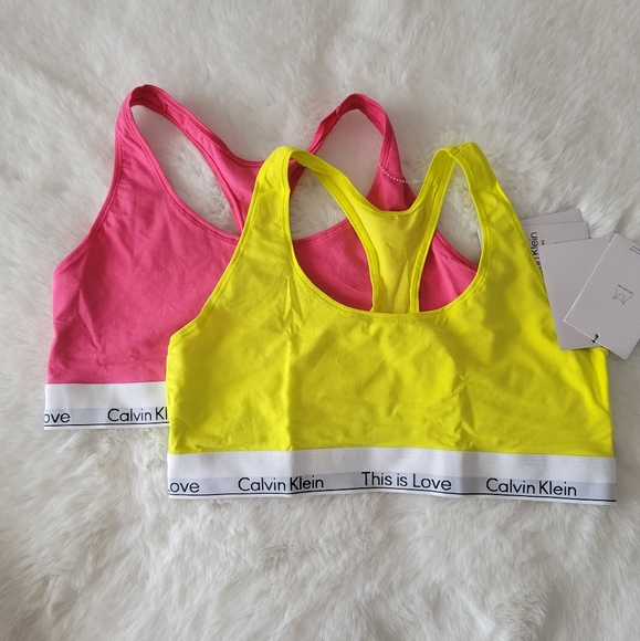 Calvin Klein Underwear Other - CALVIN KLEIN BRAND NEW 2-PACK THIS IS LOVE UNLINED BRALETTE SIZE XL